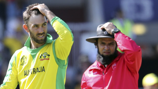 Glenn Maxwell during last year's World Cup.