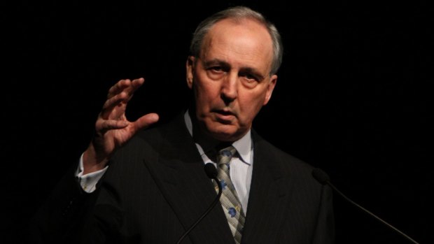 Former prime minister Paul Keating.