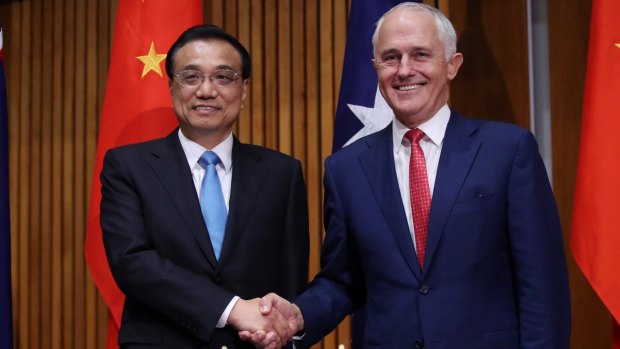 "Australia and China agreed that neither country would conduct or support cyber-enabled theft of intellectual property, trade secrets or confidential business information with the intent of obtaining competitive advantage," the Prime Minister's office said in a brief statement.