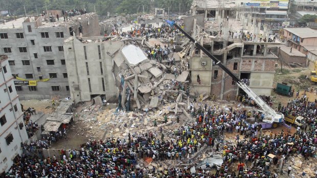 More than 1100 people died in the Rana Plaza garment factory collapse in Bangladesh in 2013.