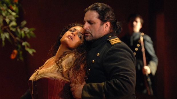 Bizet's Carmen ends with the murder of the title female role.
