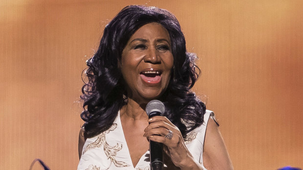 Aretha Franklin, the undisputed queen of soul. 