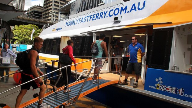 All services operated by Manly Fast Ferry will be cancelled on Thursday due to strike action.