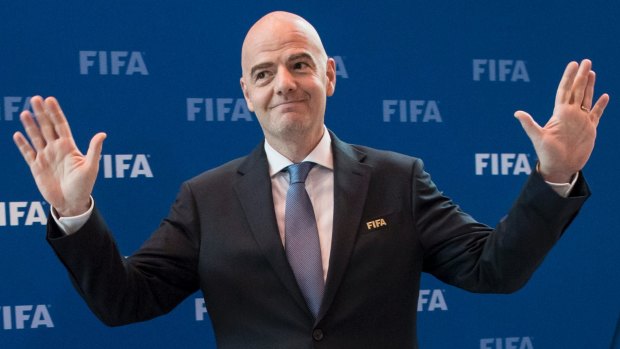 Resistance: FIFA president Gianni Infantino's plans for two new competitions are being strongly resisted by club owners.