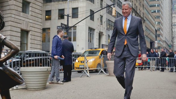 De Blasio has been advised by New York residents not to run for president.