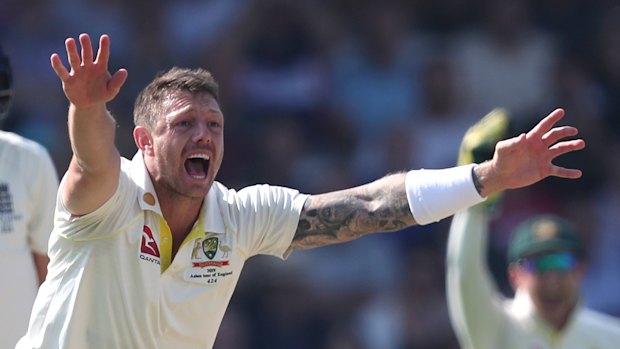 Suspended Test quick James Pattinson.