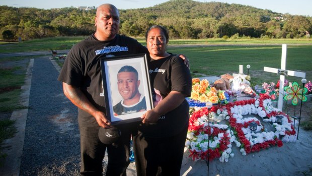Peni and Lisa Fotuaika were left searching for answers when their son, NRL player Mosese, took his own life in 2013. 