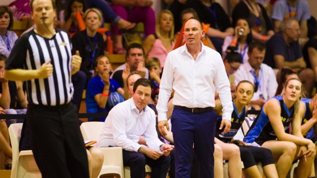 Capitals coach Paul Goriss has copped the biggest fine in WNBL history. 