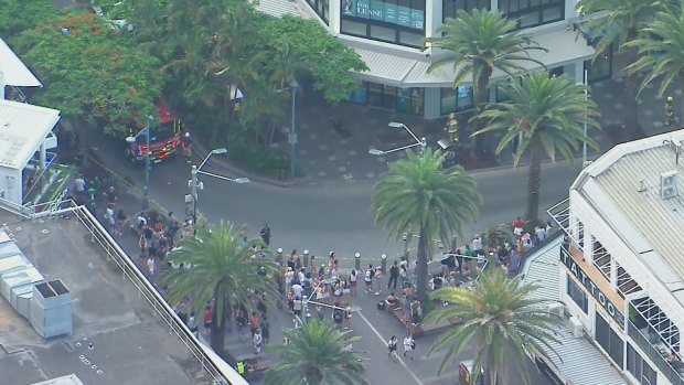Underground blasts in Surfers Paradise caused by electrical fault