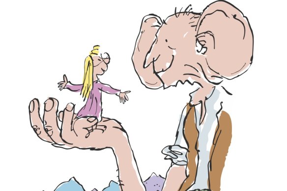 Among the changes were edits to The BFG, one of many Dahl books illustrated by Quentin Blake.