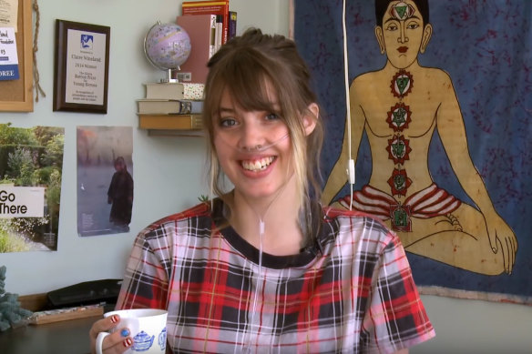 YouTuber and disability activist Claire Wineland.