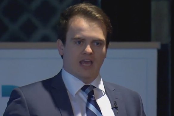 The Liberals' religious conservative grouping is centred around 30-year-old powerbroker Marcus Bastiaan.