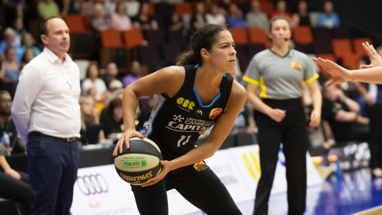 Kia Nurse has been a star for Canberra.