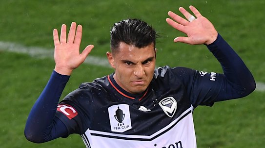 Andrew Nabbout is back with the Victory and looking forward to a derby opener for the upcoming season.