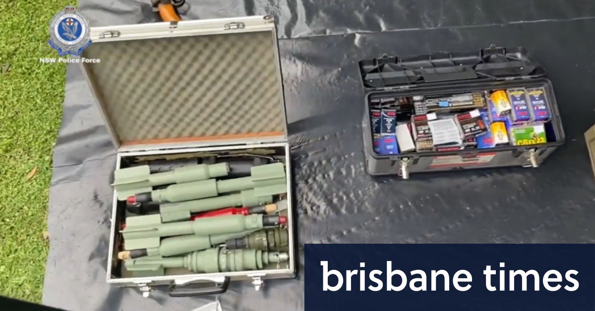 Bom, amunisi, dan 39 senjata ditemukan di rumah Sydney yang diduga sebagai penyiap hari kiamat