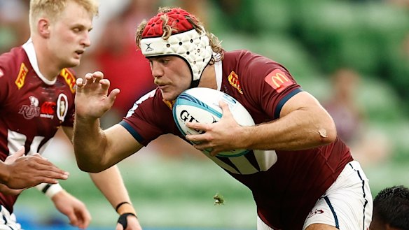 The Reds’ Fraser McReight.