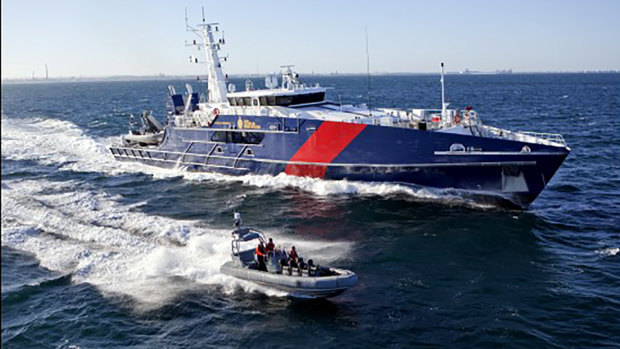 An Austal Cape class vessel built for Australian Border Force.