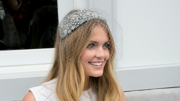 Lady Kitty Spencer at the 2015 Melbourne Cup.