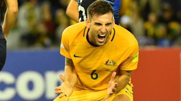 Shoring up the defence: Socceroo Matthew Spiranovic will be part of Perth's new-look backline.