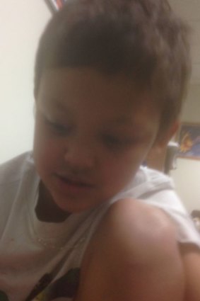 A child found wandering in Williamsstown has been reunited with his family. 