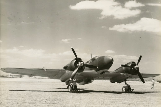 A Commonwealth Aircraft Corporation CA-4 Woomera bomber at Fishermans Bend circa 1941.