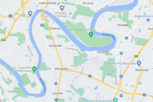 Proposed CityCat stops upstream from University of Queensland at St Lucia include Tennyson’s Queensland Tennis Centre, the Sherwood Aboretum, Fig Tree Pocket and the popular Rocks Riverside Park.
