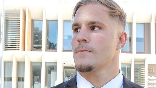 Uncertain future: Jack de Belin will soon learn his fate.