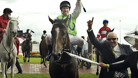 Craig Newitt on Snitzel in 2005.
