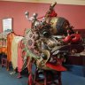 World’s oldest Chinese dragon vandalised in attack on Australian museum