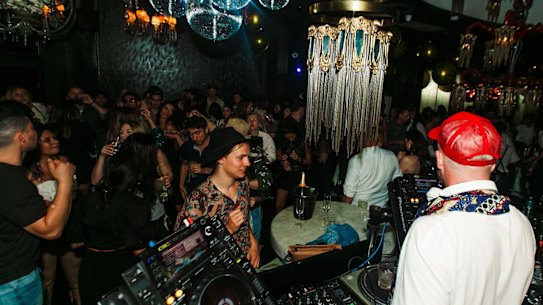 Laruche nightclub in Fortitude Valley, Brisbane, will allow 100 people through the door at the weekend.