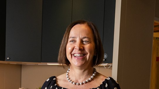 Karen Pflug, Chief Sustainability Officer for IKEA worldwide. March 25, 2025. Photo Edwina Pickles SMH