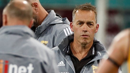 Hawthorn coach Alastair Clarkson.