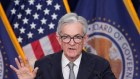 US Fed chair Jerome Powell gives a press conference this week after the bank’s interest rate decision.