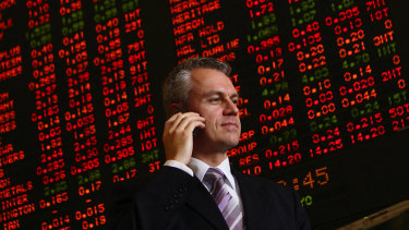 The ASX fell 2.9 per cent in the middle of trade on Thursday. 