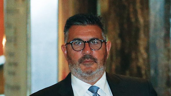Andrew Demetriou was pulled up for bringing his own notes to the Crown Inquiry.