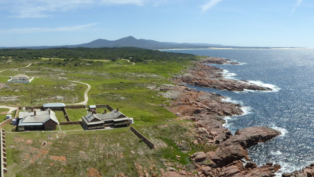 The fishers say the state government recently granted two 21-year Crown leases over parts of Gabo Island (above) and Tullaberga Island.