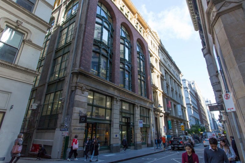 Heritage-listed: Ross House at 247-251 Flinders Lane in central Melbourne. 