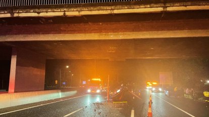 Damaged Brisbane overpass to reopen Wednesday after weekend night work