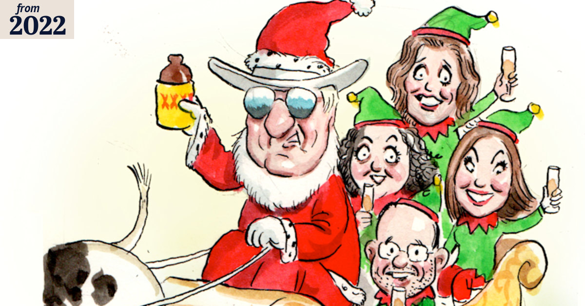 Father Bob (Katter) the star of a crossbench Canberra Christmas
