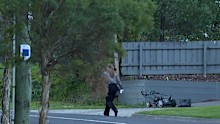 Police said at least one of the gatecrashers was armed with a knife when they barged into the private event at a home on Collett Avenue in Ringwood just after midnight.