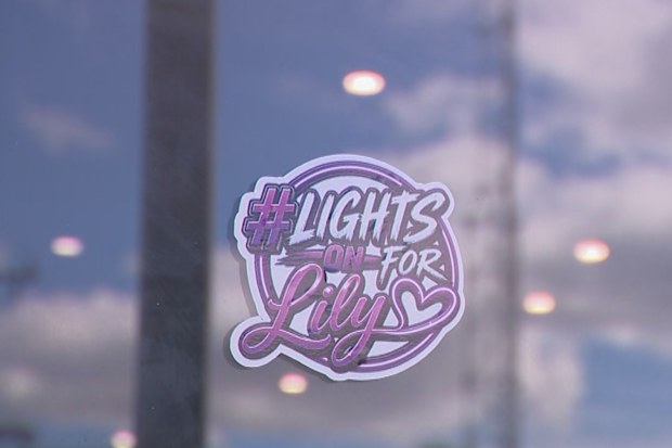 Proceeds from the stickers are being raised for the teenagers family.