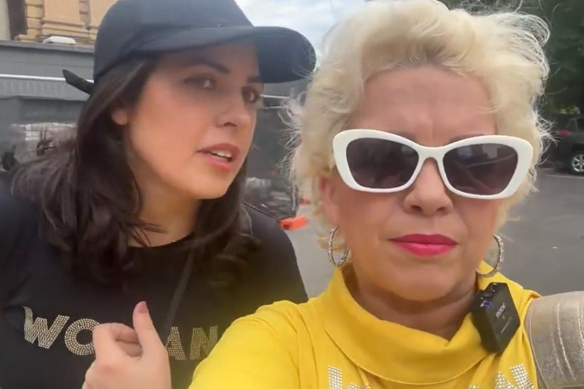 Moira Deeming invited campaigners to areas in Parliament House that are restricted to the public.