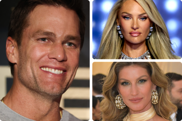 Tom Brady, new rumoured romance Candice Swanepoel and ex-wife Gisele Bündchen