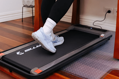 Compact walking pads