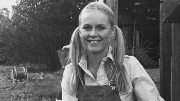 Penny Cook as Vicky Dean on A Country Practice in 1984. 