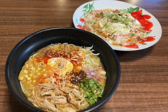 This lemongrass-infused rice noodle and fish soup called mohinga is considered to be Myanmar’s national dish.