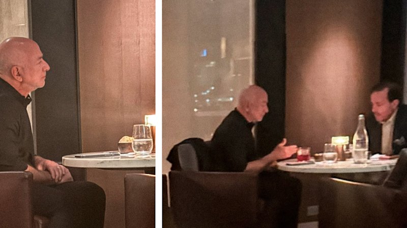 Bezos watch: Amazon founder slips into Park Hyatt bar for a negroni