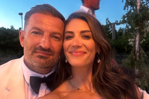 Stephanie Rice and husband Mark Lassey