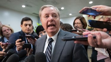 Republican Senator Lindsey Graham, usually a strident defender of the President, attacked his decision to withdraw troops from Syria.