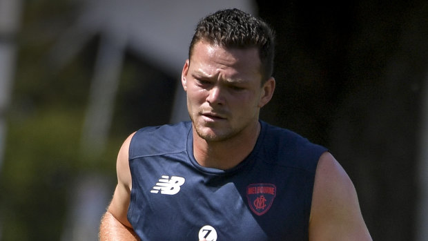 Steven May will be a valuable addition to the Demons' back line.